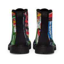 Load image into Gallery viewer, SOCIAL ANTI COLLECTION | DESIGNER Men's Canvas Boots