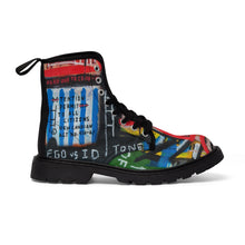 Load image into Gallery viewer, SOCIAL ANTI COLLECTION | DESIGNER Men's Canvas Boots