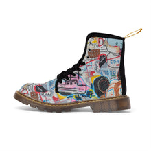 Load image into Gallery viewer, SOCIAL ANTI COLLECTION DESIGNER | Men&#39;s Canvas Boots
