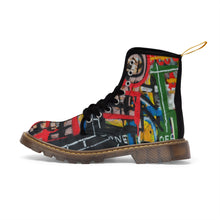 Load image into Gallery viewer, SOCIAL  ANTI COLLECTION | DESIGNER Men&#39;s Canvas Boots
