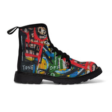 Load image into Gallery viewer, SOCIAL  ANTI COLLECTION | DESIGNER Men&#39;s Canvas Boots
