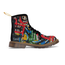 Load image into Gallery viewer, SOCIAL  ANTI COLLECTION | DESIGNER Men&#39;s Canvas Boots
