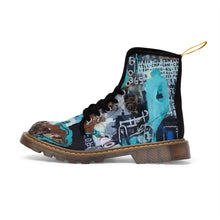 Load image into Gallery viewer, SOCIAL  ANTI COLLECTION DESIGNER | &quot; 2021&quot; Women&#39;s Canvas Boots
